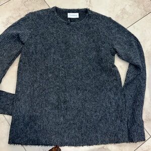 Song For The Mute Charcoal Knit Sweater